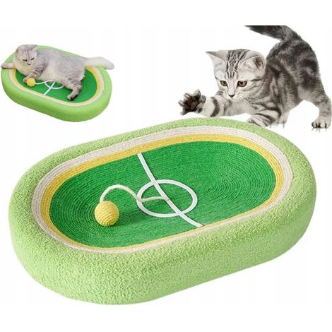 CAMPO Rascador para gatos en forma de campo de fútbol con balón 60cm (1/5)