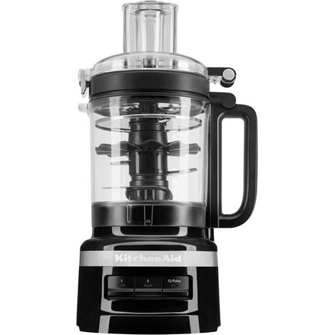 Procesador de alimentos KitchenAid 5KFP0921 de 2,1 L. Color: Negro brillante.
