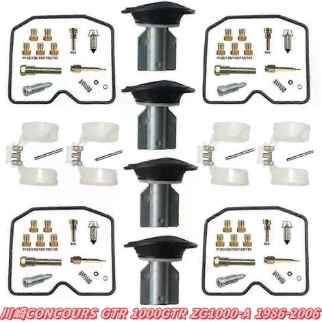 Vergaser-Reparatursatz passend für Kawasaki CONCOURS GTR 1000GTR ZG1000-A 1986-2006