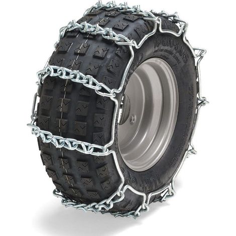 Chaînes à neige 160/50-8 tracteur tondeuse ORIGINALE STIGA 13-3927-61