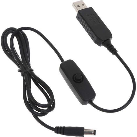 Câble USB Booster de Puissance 5V à 12V DC - Module Convertisseur Step-Up Adaptateur (1/4)