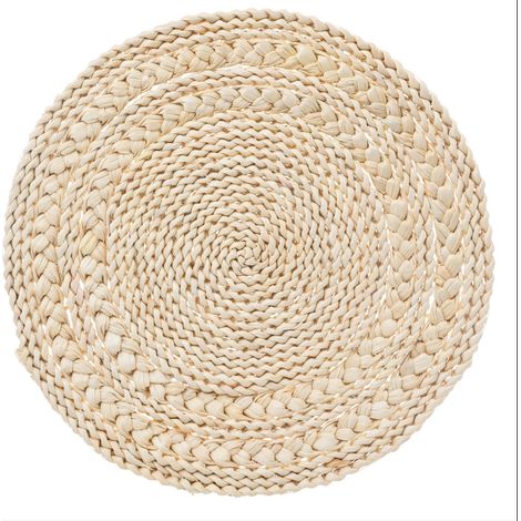 Set de table tressé Naturel 38x38 cm (1/2)