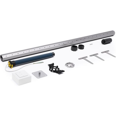 Avosdim – Kit pour motorisation de volet – Axe motorisé filaire Ø60mm – Couple 10Nm – Longueur 1500mm – Poids max 20kg – Compatible tous volets