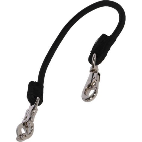 Tirante elastico con doppio maschettone e antipanico per cavalli