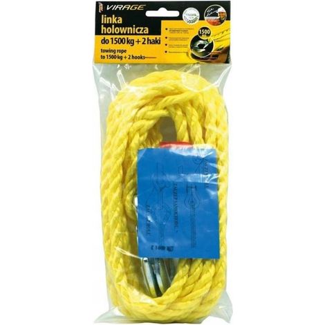 Câble de remorquage pour voiture 1450 kg 4 m 2 crochets PIMOT 1 pc.