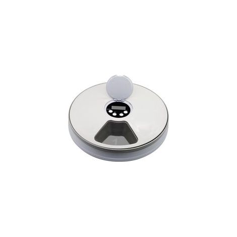 Mangeoire automatique programmable pour chien et chat, alimentation intelligente avec rappels musicaux – (1/4)