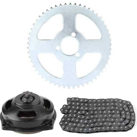 Motorcycle sprocket chain kit, T8F chain drive system, rear sprocket kit and 6T for mini motorcycle (1/5)
