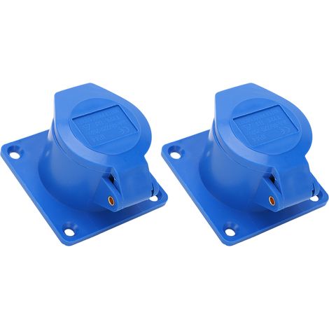 Prise Industrielle 2 Pièces 16A 3P+T Monophasé 220-250V Étanche Anti-Déflagrant (1/5)
