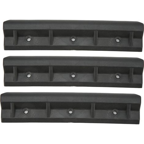 3 Crochets de Fixation pour Bateau Pneumatique - Support Universel pour Zodiac, Kayak et Embarcation, Noir (1/5)