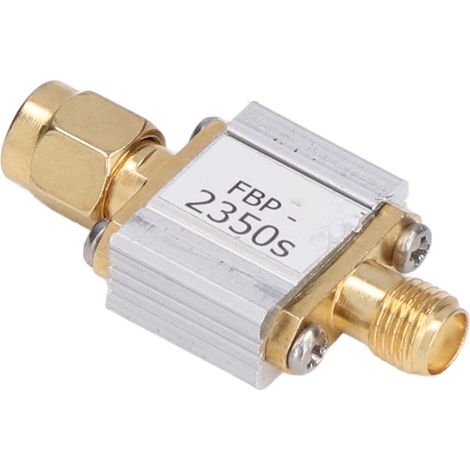 Module de filtre passe-bande SAW coaxial RF 23202370 MHz, bande passante de 50 MHz, 50 ohms, connecteur SMA FBP-2350s (1/5)