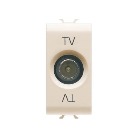 PRISE TV 1M DIR. CONNECT. M 9,5MM IVOIRE GEWISS GW11361