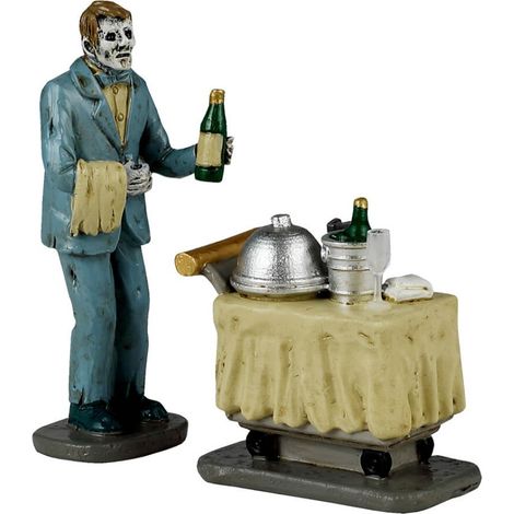 LEMAX ZOMBIE CAMERIERE - SPOOKY SERVICE 42338