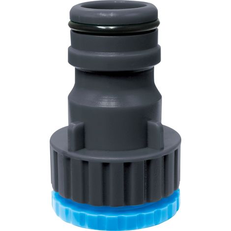 Adapter AQUACRAFT® 550992, MAX-Flow, 1"x3/4"-1", für Gartenschlauch