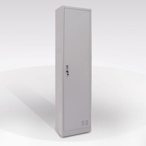 ARMADIO A RIPIANI IN FERRO CM 40X45 H. 180CM GRIGIO (1/2)