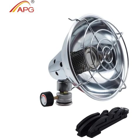 Chauffage d'extérieur portable au propane et au butane pour tente, réchaud de camping portable (1/4)