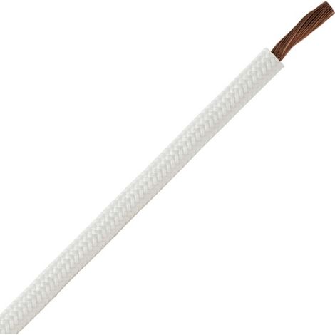 Câble Fil Unipolaire H05SJ-K Sec. 2,50 mmq Blanc