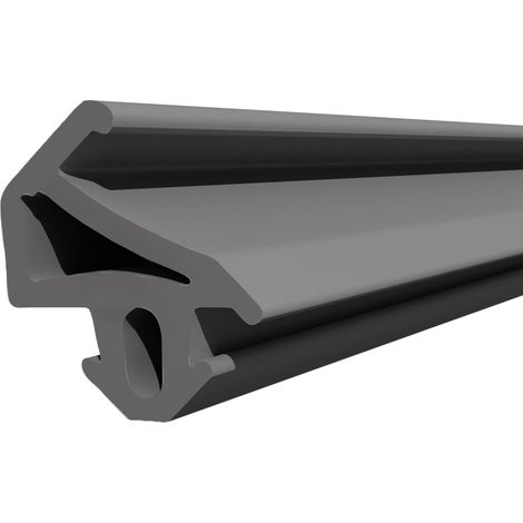 DQ-PP Joint de Fenêtre PVC S-1155 Noir 10m (1/5)