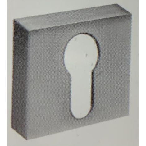 BOCCHETTA QUADRATA FORO YALE CROMO