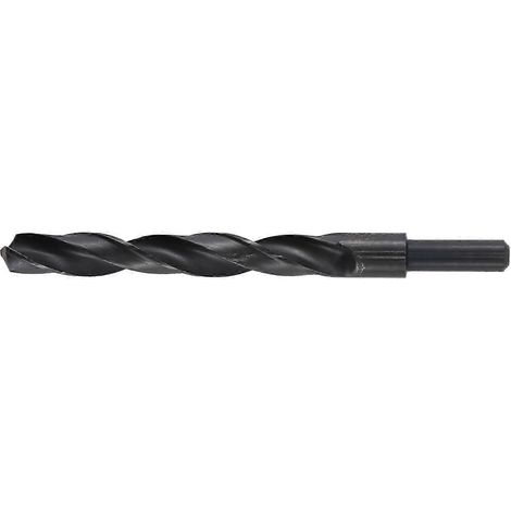 Foret hélicoïdal en acier rapide de qualité supérieure, à queue cylindrique et diamètre réduit de 14 mm (1/5)
