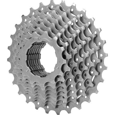 Roue libre de vélo 28 dents, pignon de cassette 10 vitesses, acier nickelé-chromé pour vélo de route (1/5)