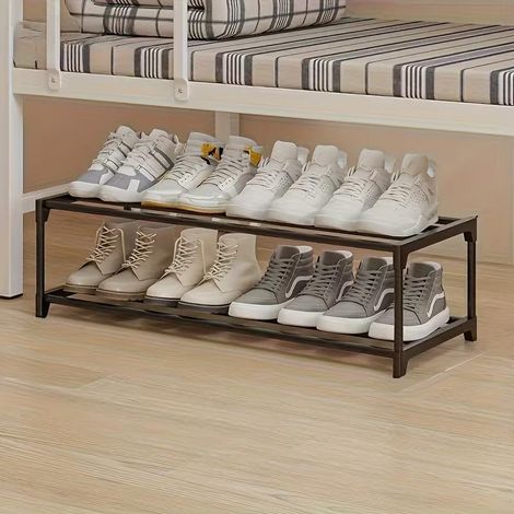 Etagere à chaussures 2 niveaux pour 8 paires (1/4)