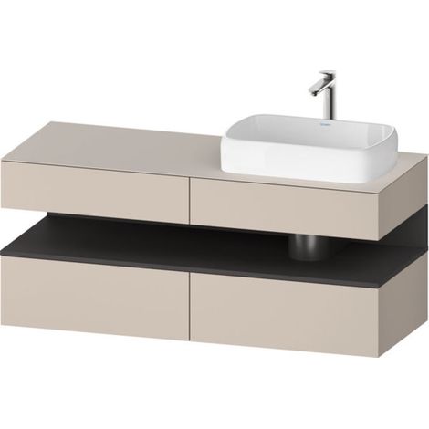 Duravit Collection One Konsolenwaschtischunterbau, 2 Auszüge, 2 (1/2)