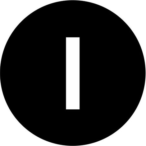 Eaton Placa de pulsador, plana negra, I, 218166