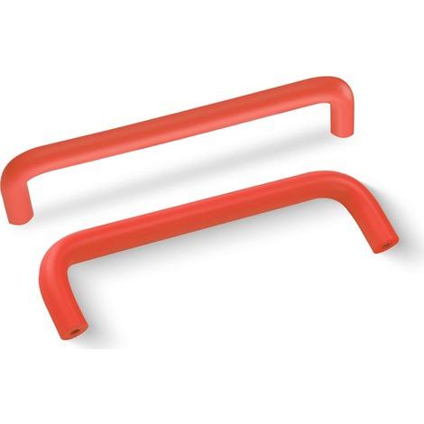 4 Pezzi Maniglie per Mobili in Alluminio 128mm Maniglie per Ante di Armadi con Viti, Pomelli per Cassetti per Armadio e Cucina, Arancione (1/5)