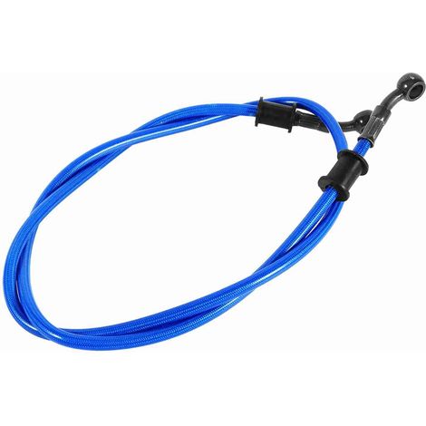 Tuyau d'huile de frein, flexible d'huile d'embrayage de frein moto 50cm-120cm[1200mm-Bleu] (1/5)