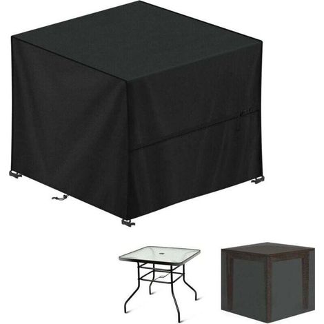 Gartenmöbelabdeckung 90x90x90cm – Wasserdicht, UV-beständig, 420D Oxford – Robuster Schutz für Gartenmöbel – Inklusive Aufbewahrungstasche –