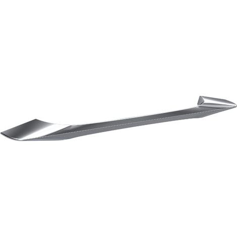 Nuie Chrome 253mm D Shaped Furniture Handle with 224mm Hole Centres - H106 (1/4)