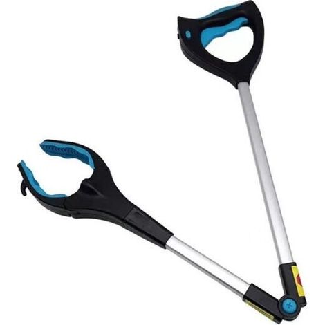 Outils de Ramassage, Pliable Pince rotative, Extension du Bras, Outil d’Assistance à la portée, Prise de litière, facilité d’Utilisation(32") (1/5)