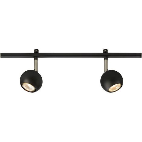 Markslojd EXPAND Twin Spot 2 Lumières 50cm Gu10 Rond Noir (1/3)