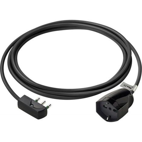 Accessoires pour cable Vimar - 0P32381 - Rallonge universelle 3G1, Spa17, 3 m, noir