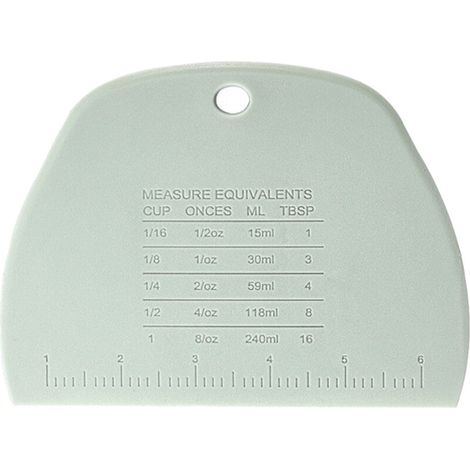 Lot de 2 racloirs à pâte, racloirs de table en plastique, coupe-pâte, racloirs alimentaires multifonctions pour la pâte et le pain (1/5)