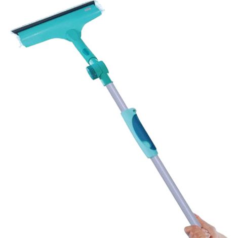 Leifheit 51120 Window e Frame Cleaner Tergivetro 28CM Manico Telescopico Turchese (1/10)
