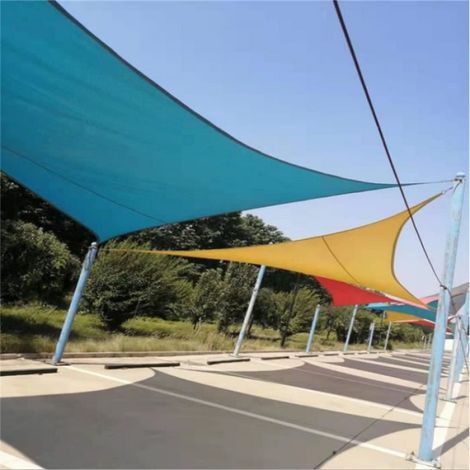 Voile D'Ombrage - Rectangulaire 3 x 4 M - Imperméable Polyester 160 G/M² - Pour Jardin Terrasse - 1 Pièce (1/4)