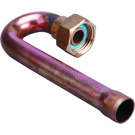 Crosse raccord coudé 180° CU14 G1/2" + JT