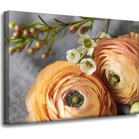 Leinwanddruck Botanik Blumen 70x50 cm