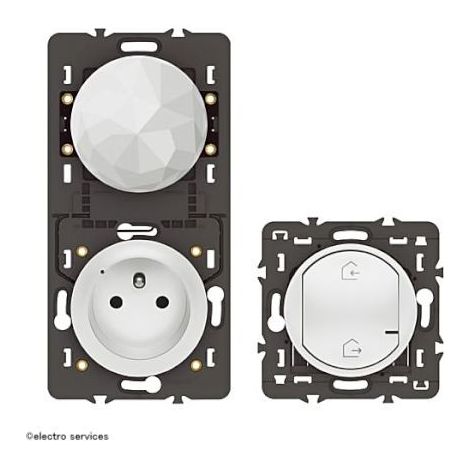 Legrand – Pack de démarrage connecté avec prise control et commande générale départ arrivée – Pilotage smartphone – Design blanc moderne (1/8)