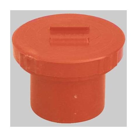 TAPPO A VITE CON GUARNIZIONE PVC - 80