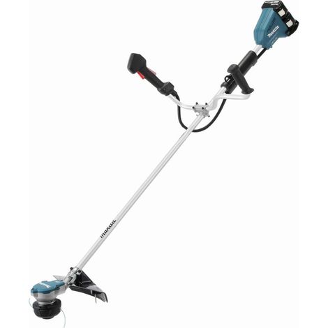 Makita - Decespugliatore a batteria 18V, portata 35 cm, 2x batteria 5,0 Ah, caricabatterie DUR368APT2 (1/4)