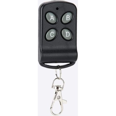Trasmettitore wireless clone AV ID, codice di apprendimento, replicatore di telecomando a 4 pulsanti, porta da garage ad alta precisione (1/5)