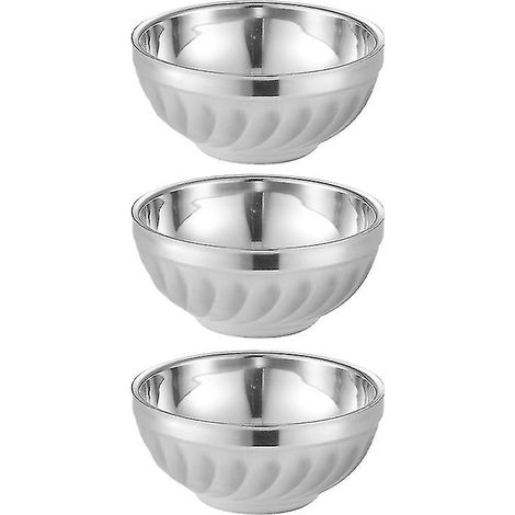 Lot de 3 bols antidérapants