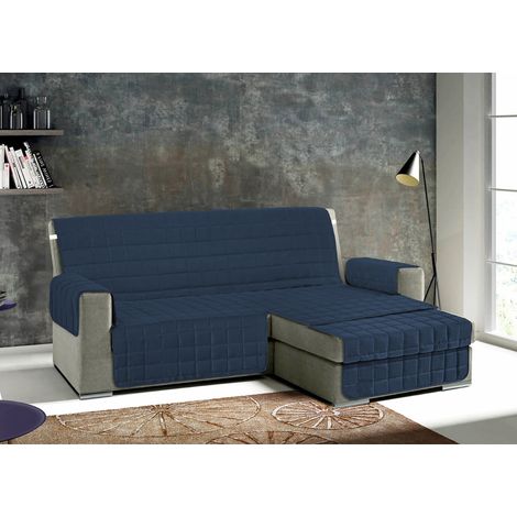 Copridivano Per Divani Con Penisola Modello Join Colore Blu, misura190 cmcoloreBlu (1/2)