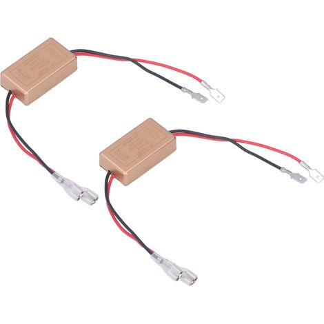 2PCS Contrôleur Stroboscopique LED LF‑300B pour Clignotants Phare Voiture H1 (1/5)