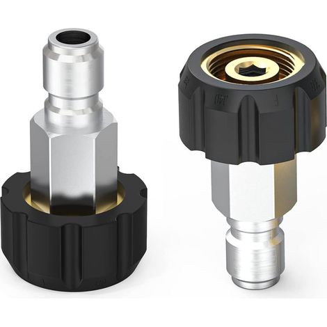 Raccord rapide pour nettoyeur haute pression 5000 PSI, buse à raccord rapide (1/5)