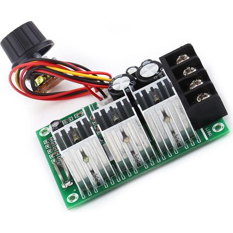 DC10-55V 40A Drehzahlregler für Bürstenmotoren mit Überlastschutzplatine (1/5)