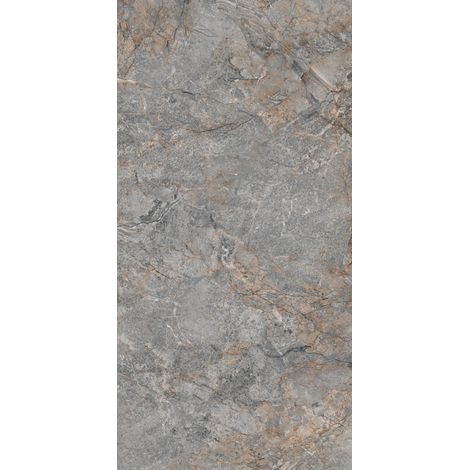 Carrelage sol / mur effet marbre gris PETRAVIA GREY l.60 x L.120 cm Mat LIMCARO