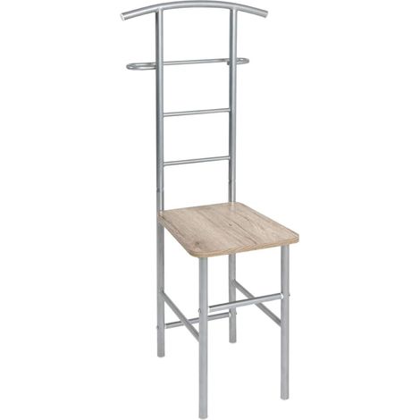 Möbel valet alu,MDF, métal - Dim.: L 46 cm x H 109 cm x P 46 cm, Style: Modern